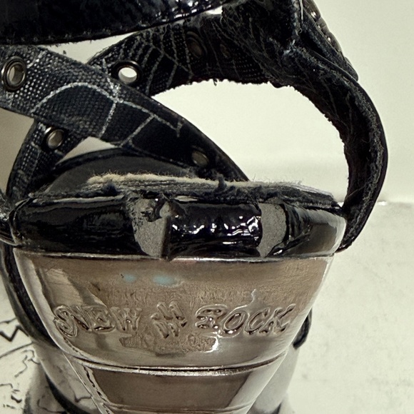 Vintage New Rock Platform Stilettos, Model M.5202-S1, Size EU41 - Picture 4 of 11